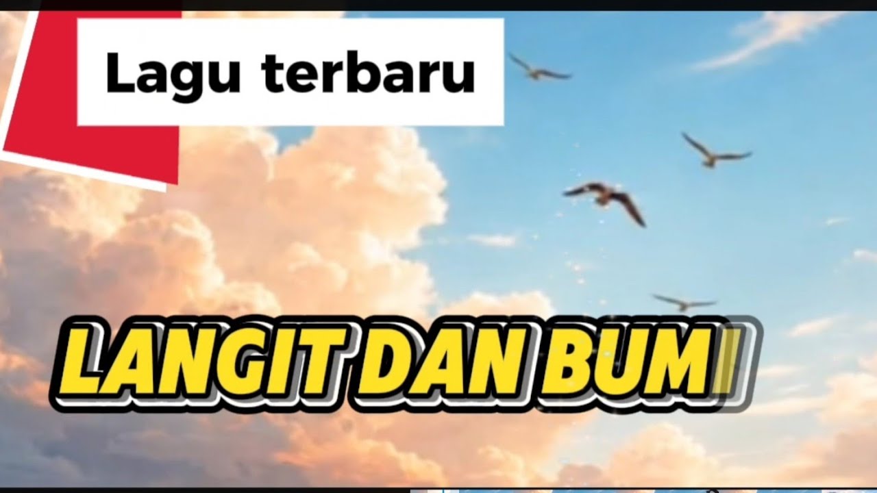 Langit dan bumi #laguindonesia #lagusendiri#lagugalau 