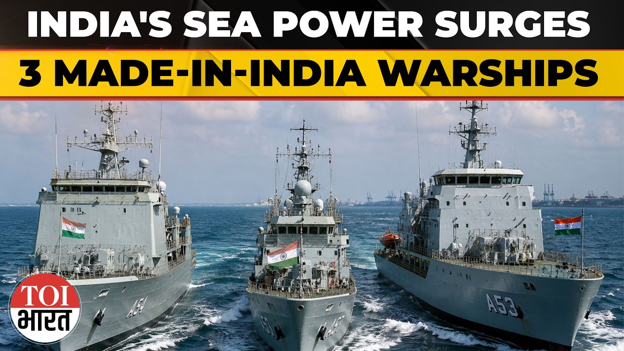 'Atmanirbhar Navy': PM Modi To Commission 3 Indigenous Naval Warships In Kolkata | Watch