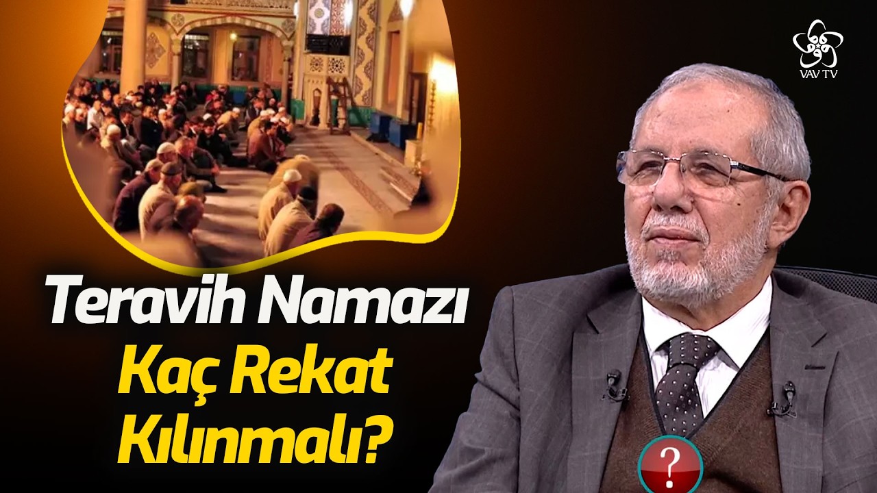 Teravih Namazı 8 Rekat mı 20 Rekat mı? | Dr. Hüseyin Kayapınar