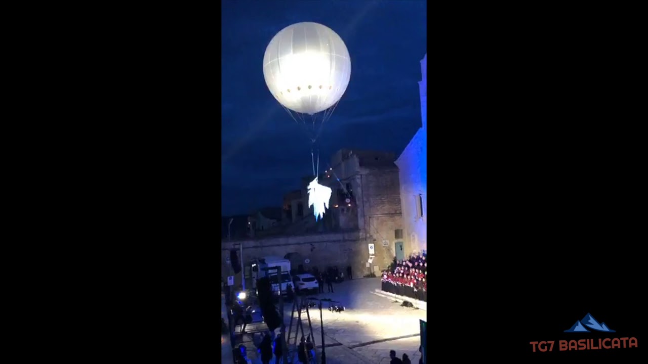TG7 Basilicata #Matera2019.  Cerimonia di Apertura: Cielo Stellato