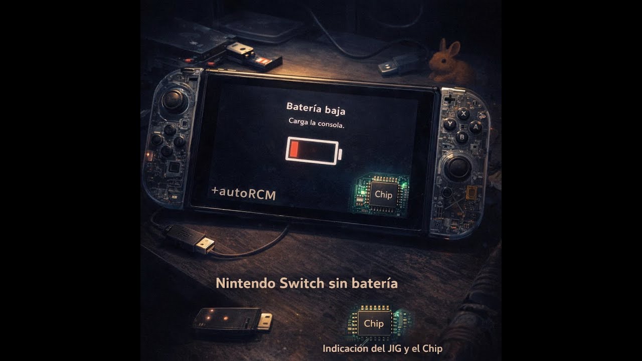 Nintendo Switch sin bateria