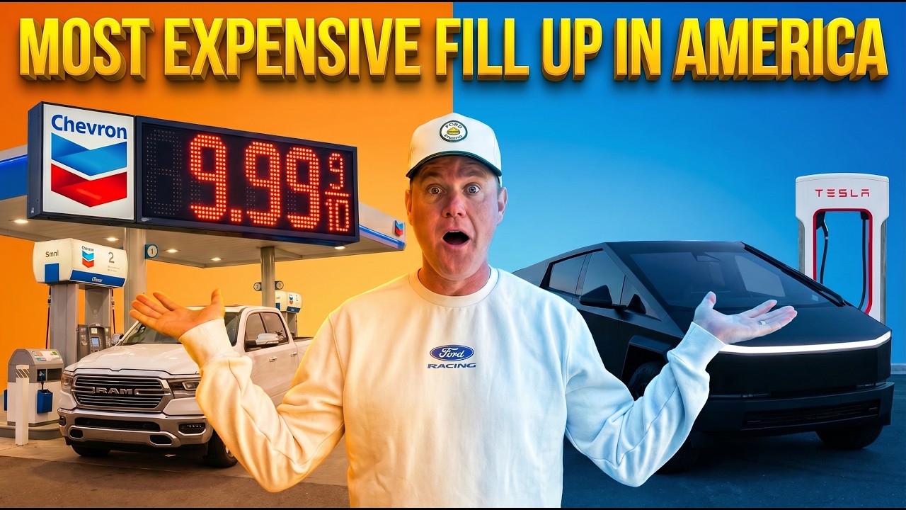 I Tested the Most Expensive Gas in America vs EV Charging