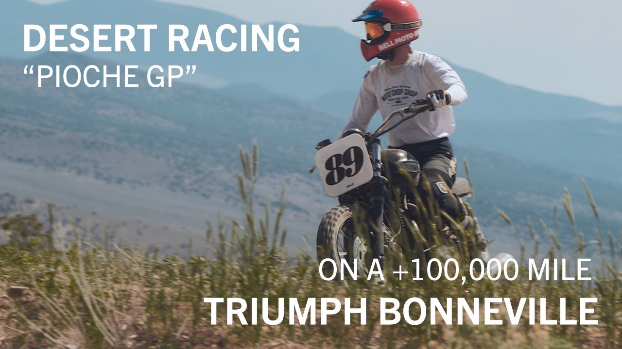 Desert Racing on a 100,000 mile Triumph Bonneville part 2: Pioche Grand Prix