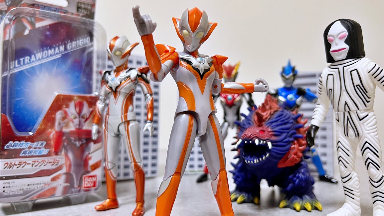 【シリーズ初！】ウルトラアクションフィギュアからウルトラウーマングリージョが参戦！&新作ソフビの紹介です！