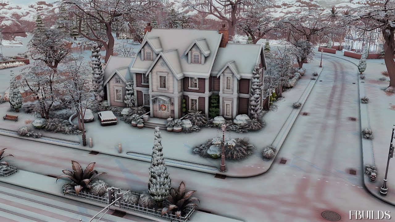 Crystal Manor | The Sims 4 - Stop Motion Build