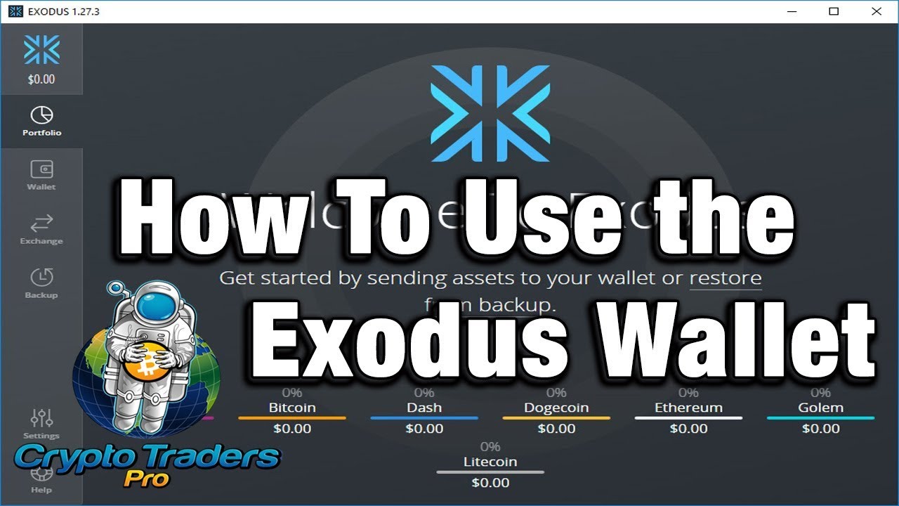 How To Use Exodus Wallet - Best Cryptocurrency Wallet 2018 - Review, Tips & Tricks