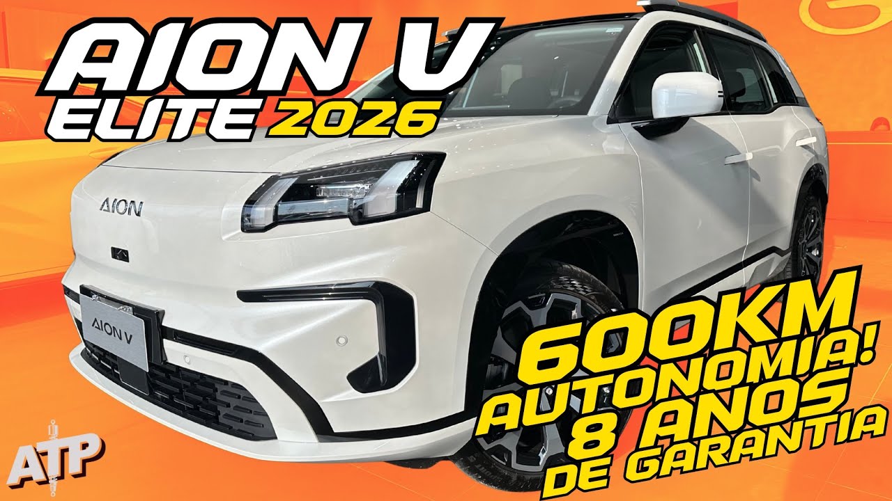 Novo Aion V Elite 2026 - SUV MÉDIO COM CAMA E GELADEIRA! IMPRESSIONANTE!