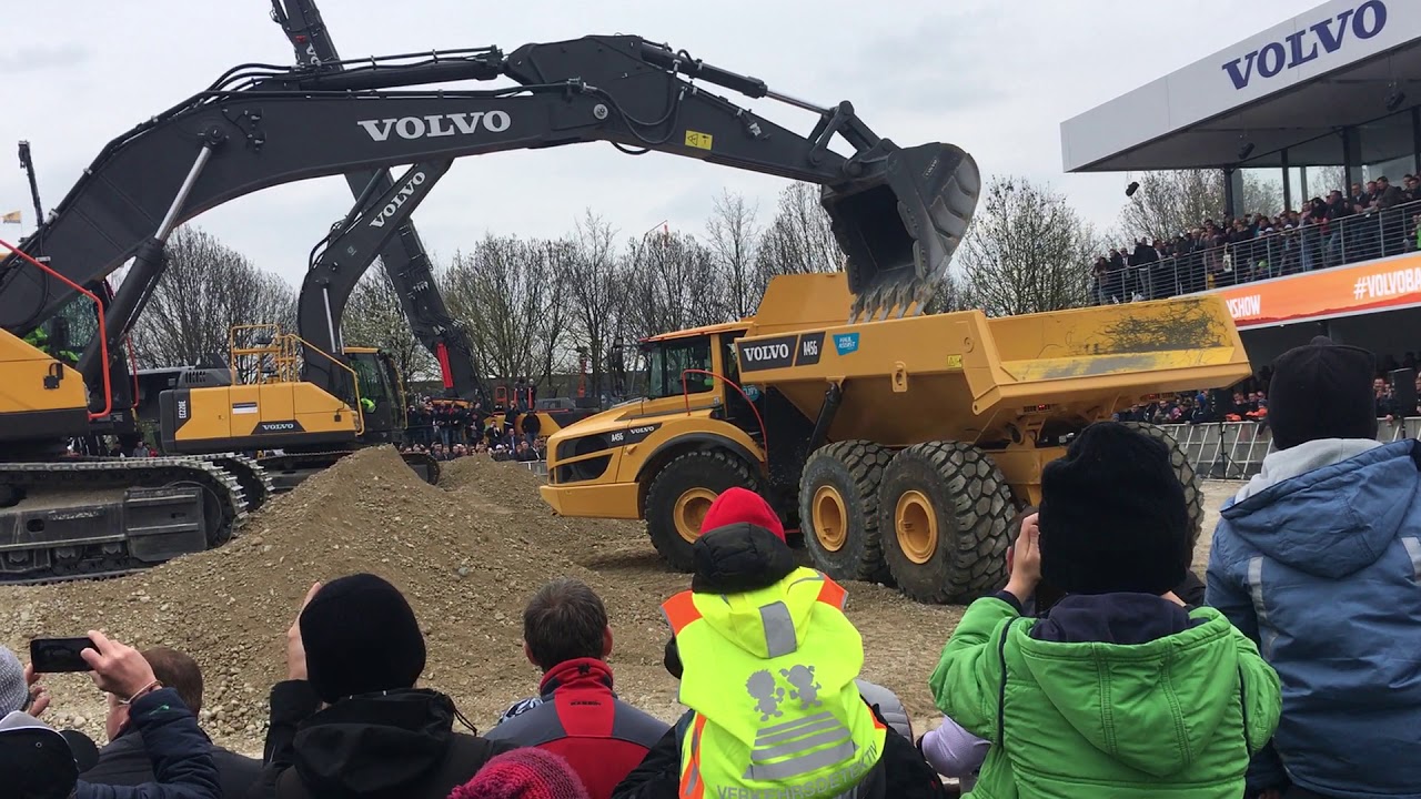Volvo Heavy Equipment Show Bauma 2019