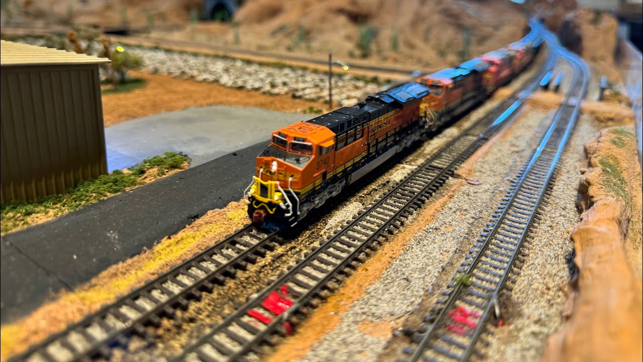Huge N Scale Club Layout Tour!!