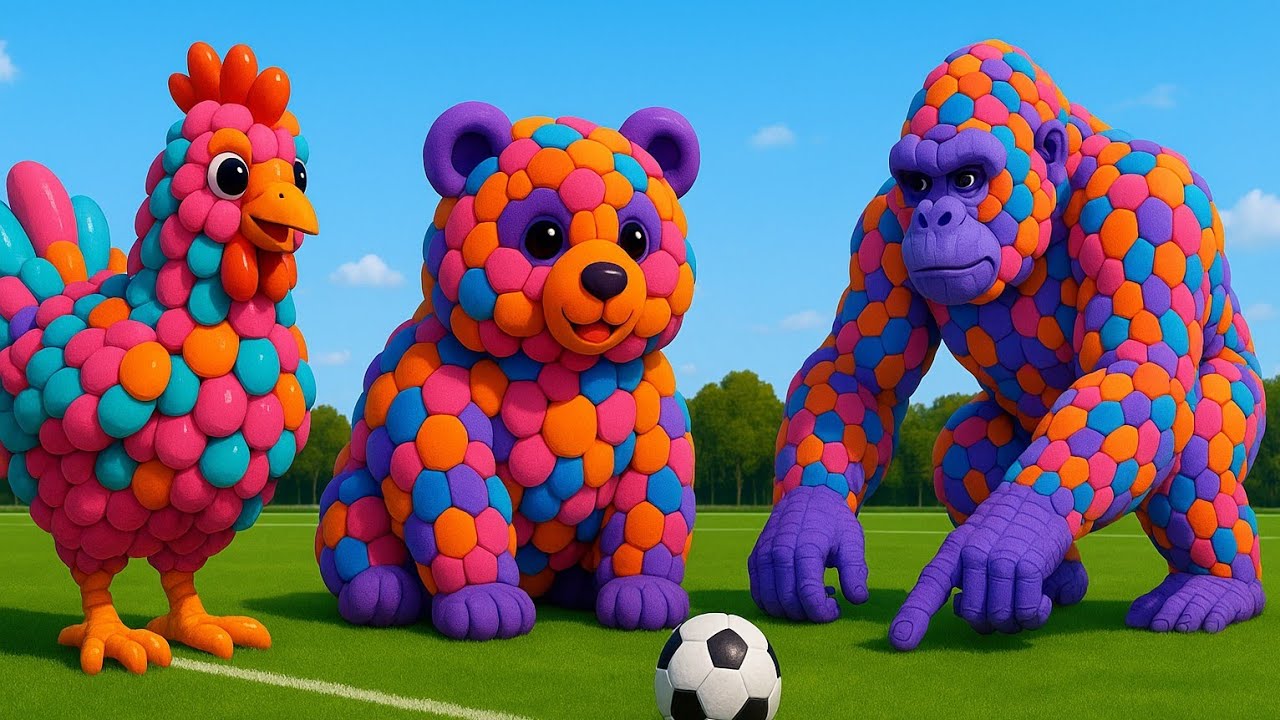 The mascot vibrato assistant Hen placed on the football field is popular, co-produced, and creative