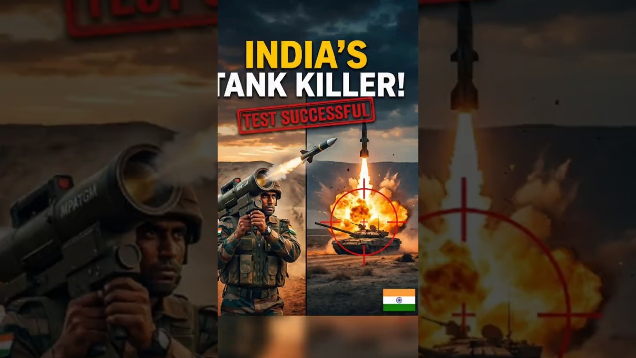 Why NO Tank Can Survive This Indian Missile? 🇮🇳🚀