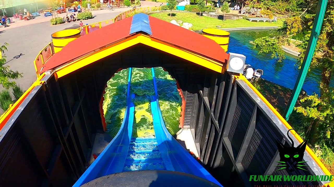 RIVER SPLASH: Splashing Wildwasser Onride POV Adventure at Parc Bagatelle 2024! 🇫🇷