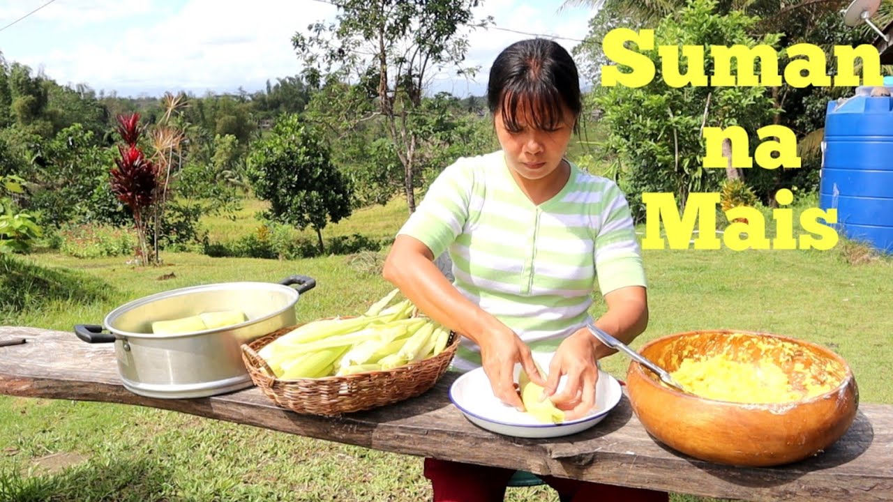 How to do suman na mais (FILIPINO DESSERTS)