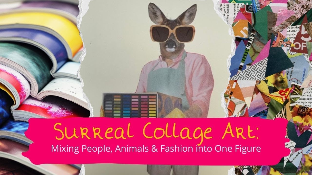 Surreal Collage: Mixing People, Animals & Fashion into One Figure