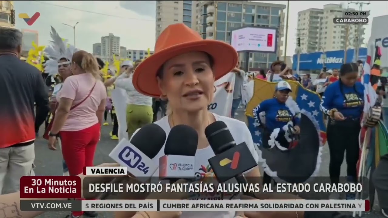 Así fue el desfile del Carnaval en Valencia 
