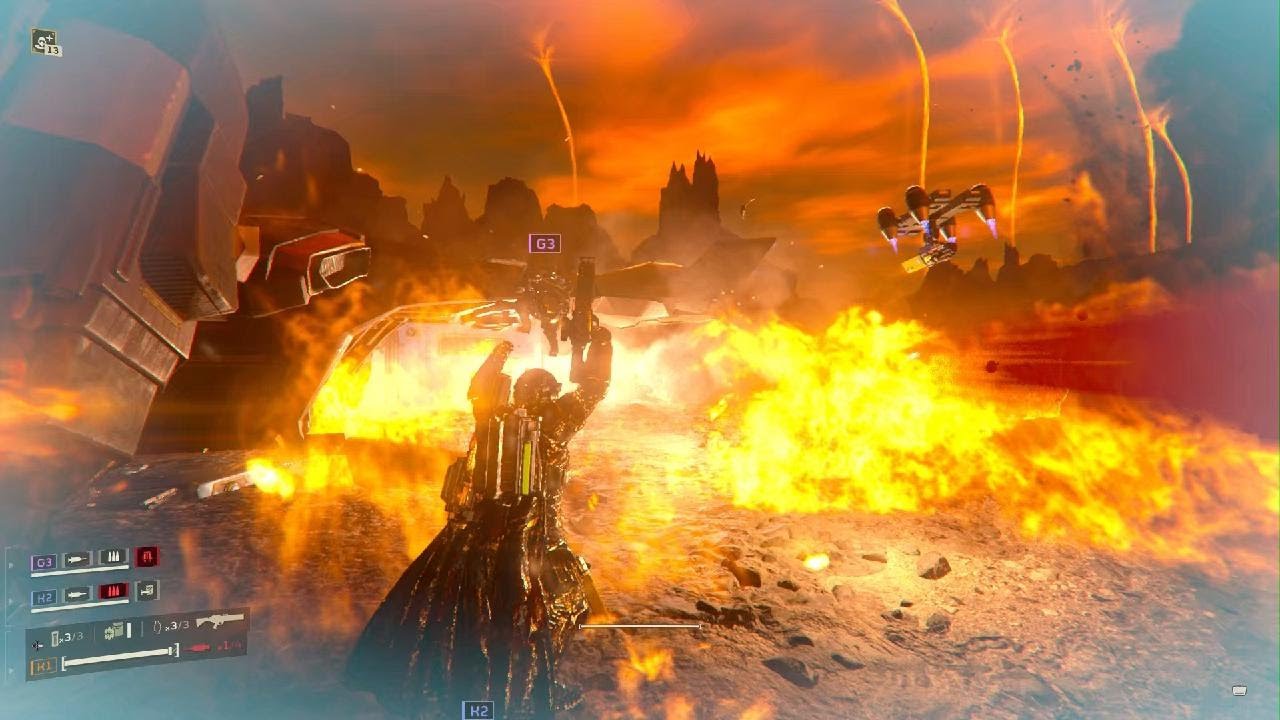 Lasers On A Burning Planet