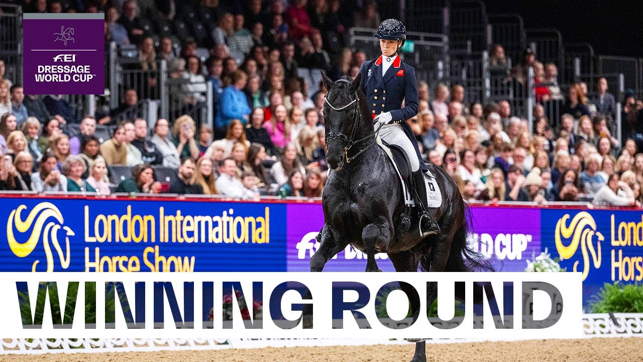 Lottie Fry and Glamourdale finish first in London! 🇬🇧 | FEI Dressage World Cup™ London 2024
