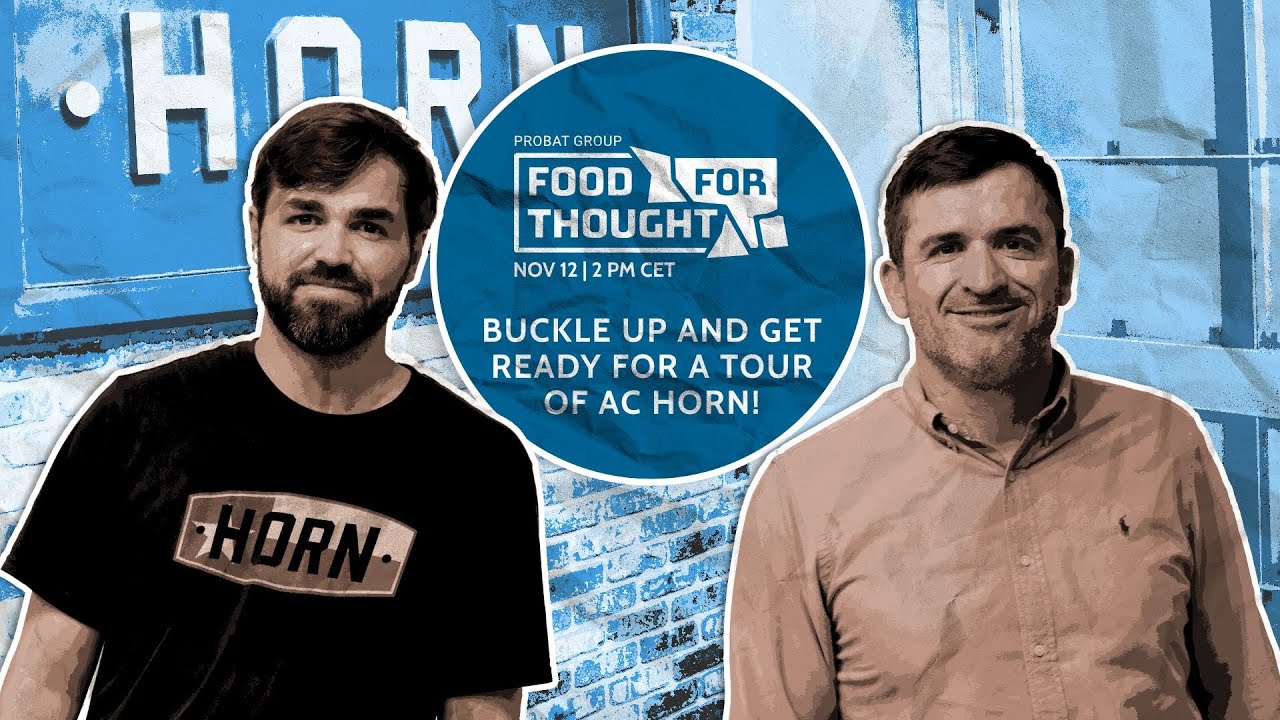 FOOD FOR THOUGHT  Buckle up and get ready for a tour of AC Horn!