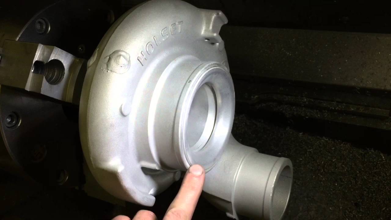 Holset He351ve Vgt Compressor Housing Machining