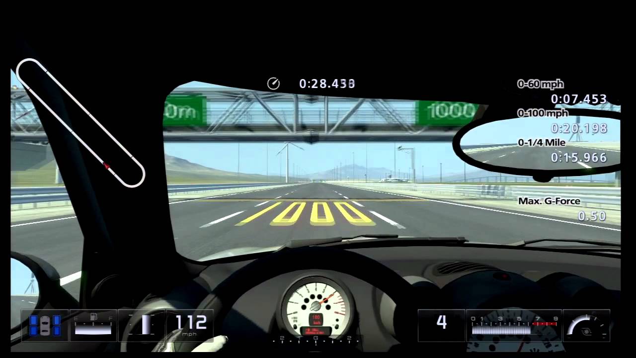 New DLC Car Pack 3 - Acceleration Test GT5 720p.