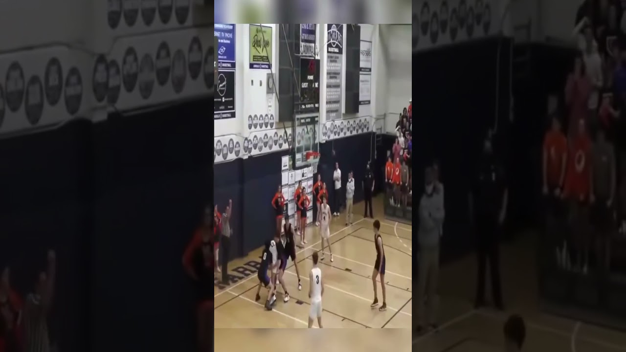 Highschool basketball flagrant fouls 🏀🥶