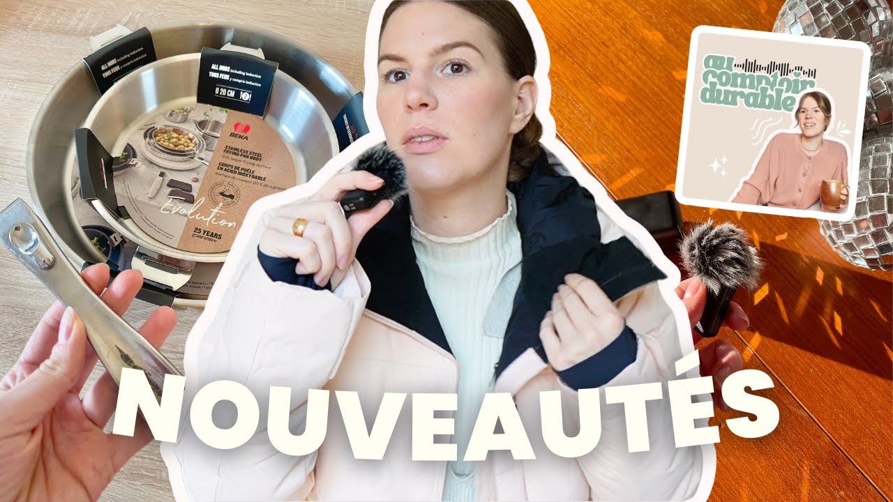 je teste ma poêle en inox, vêtements de ski *éthiques* et mon podcast ✨vlog✨