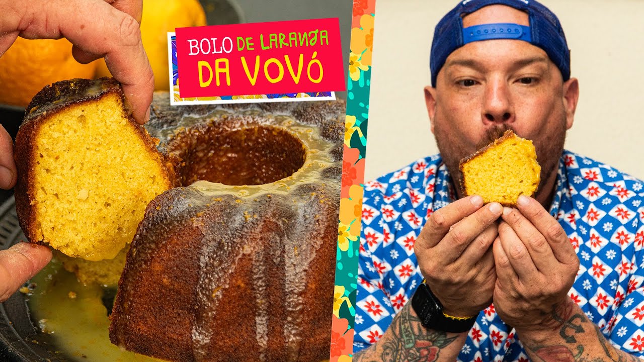 O BOLO MAIS FOFO QUE VOCÊ JÁ COMEU - Bolo de Laranja super rápido / Égua Doido