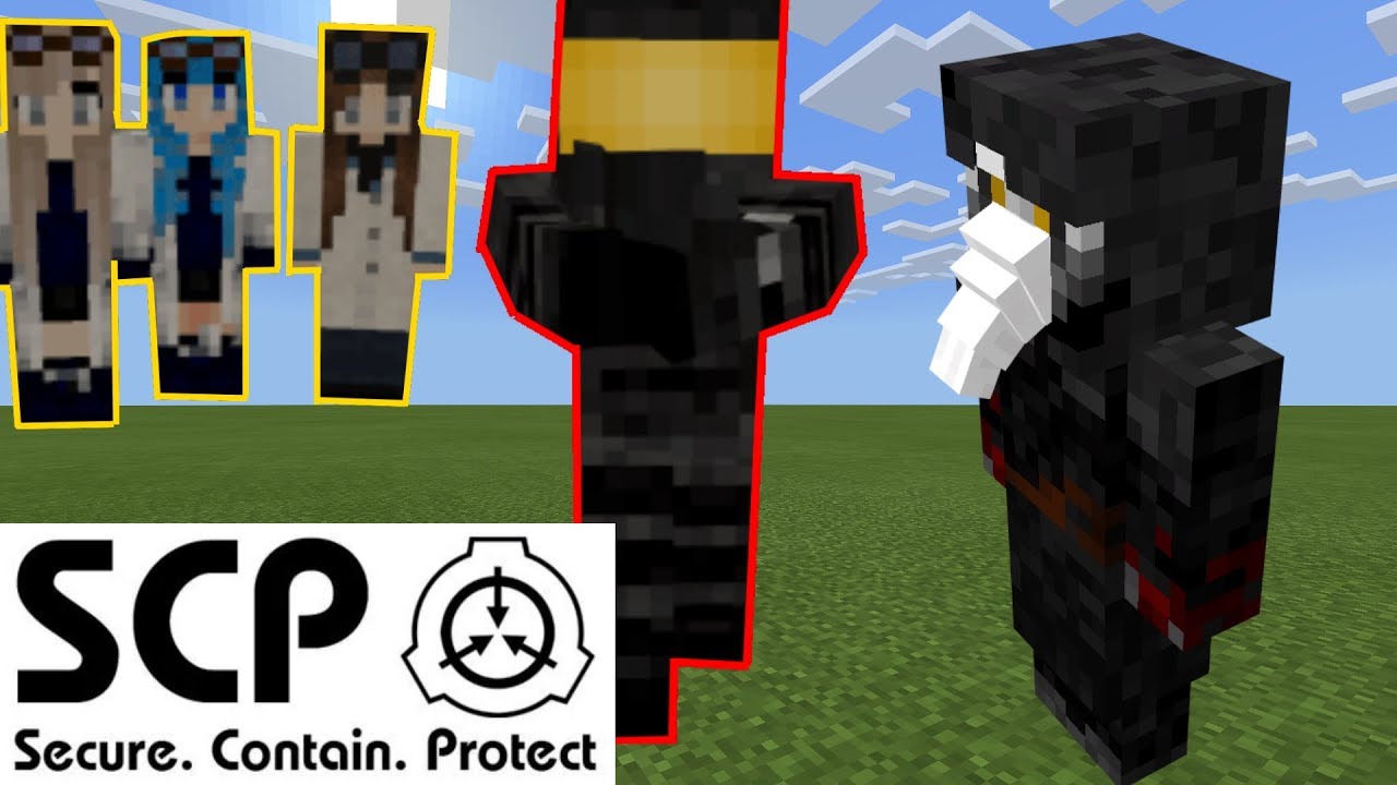 SCP Foundation Addon Humans In MINECRAFT!