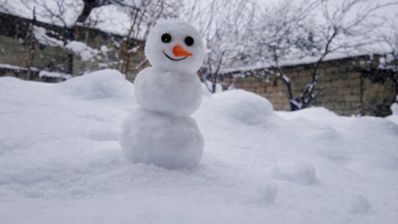 Qar yağdı 19.01.2026🌨️❄️⛄