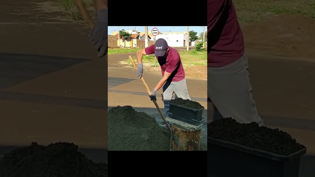 Quantos blocos da para fazer com um saco de cimento #pedreiro #constru&ccedil;&atilde;o