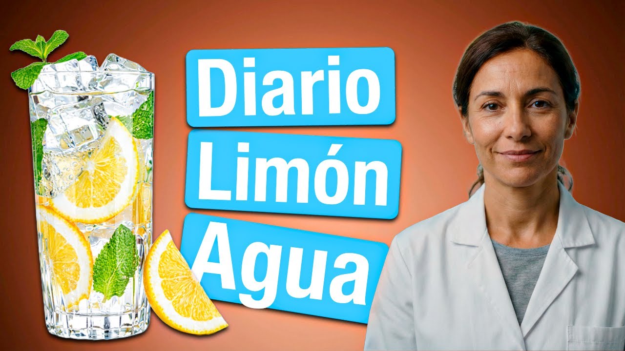 La VERDADERA razón para beber agua con limón cada día