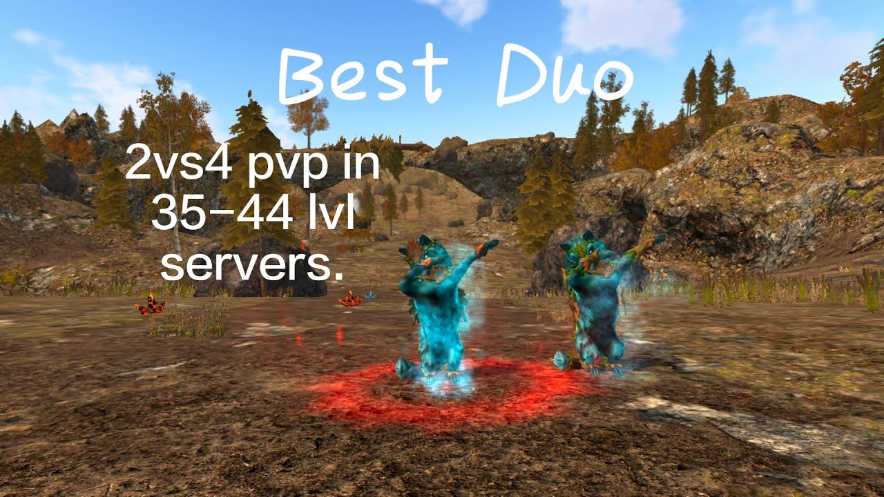 Best Matching duo with @scarytww|| 2v4 pvp in 35-44lvl servers|| CHECK DESCRIPTION||