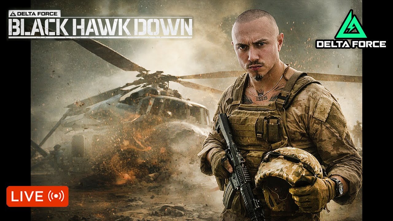 🔴 LIVE | Delta Force Black Hawk Down campaign ep.1 2K (inspirat din fapte reale)