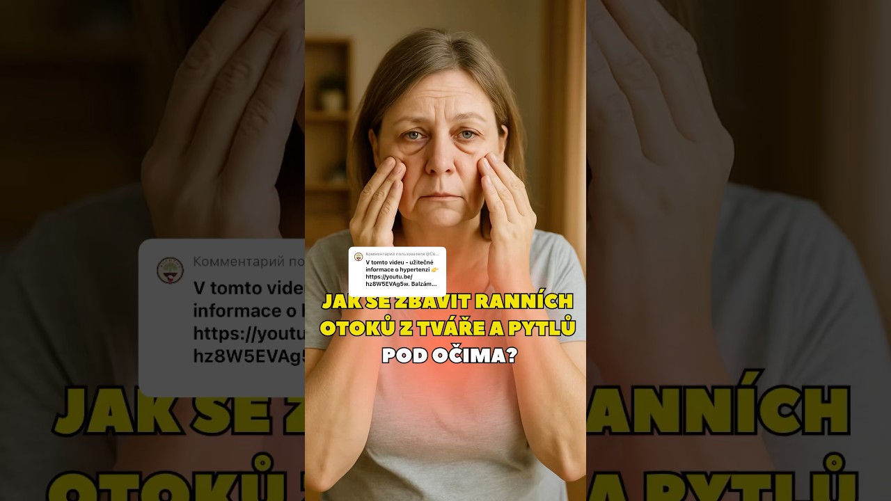 Jak odstranit rann&iacute; otoky z obličeje a v&aacute;čky pod očima?