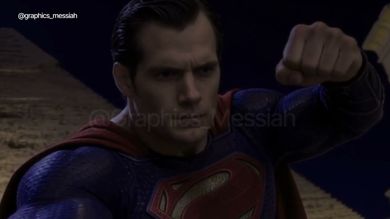 Superman vs black adam - AI Version