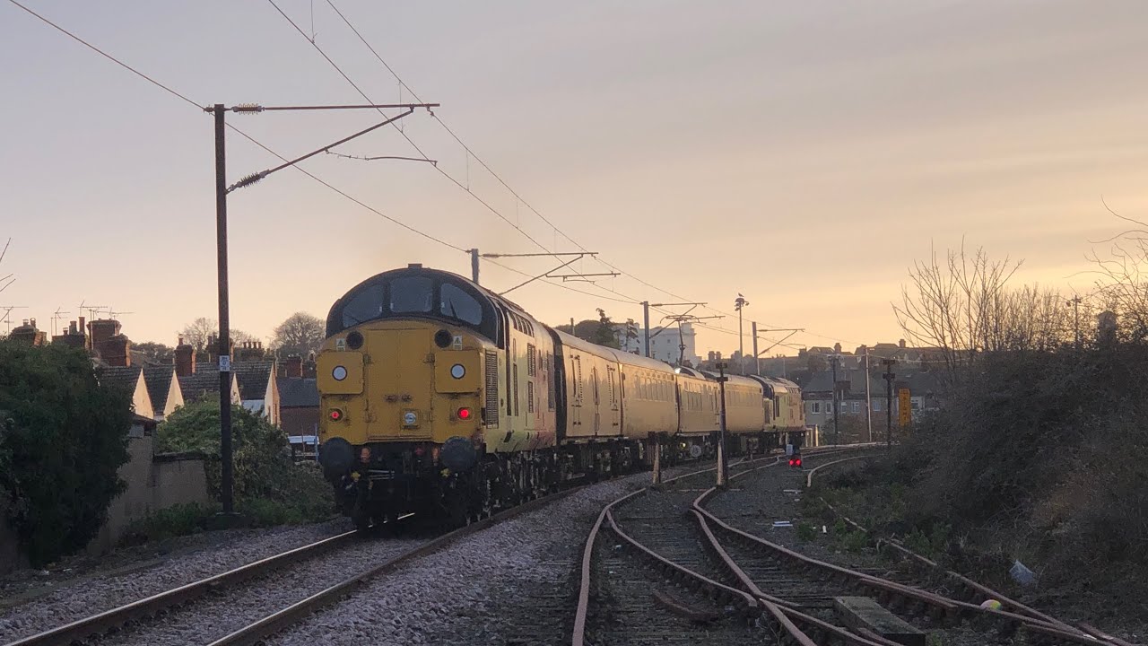 37057 & 37254 Operate The First Test Trains Of 2026 