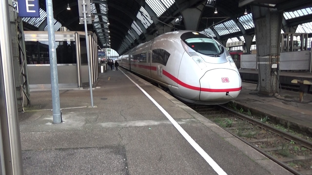 BR 407 (ICE Velaro D, Deutsche Bahn) ICE nach Paris Hbf - Karlsruhe Hbf