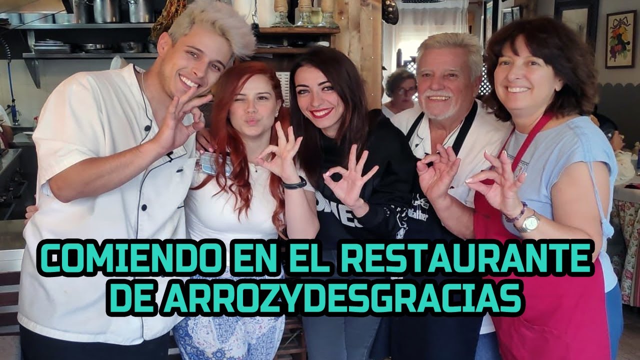 COMIENDO EN EL RESTAURANTE DE ARROZYDESGRACIAS