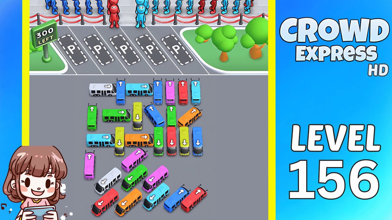 Crowd Express Level 156 Solution Walkthrough