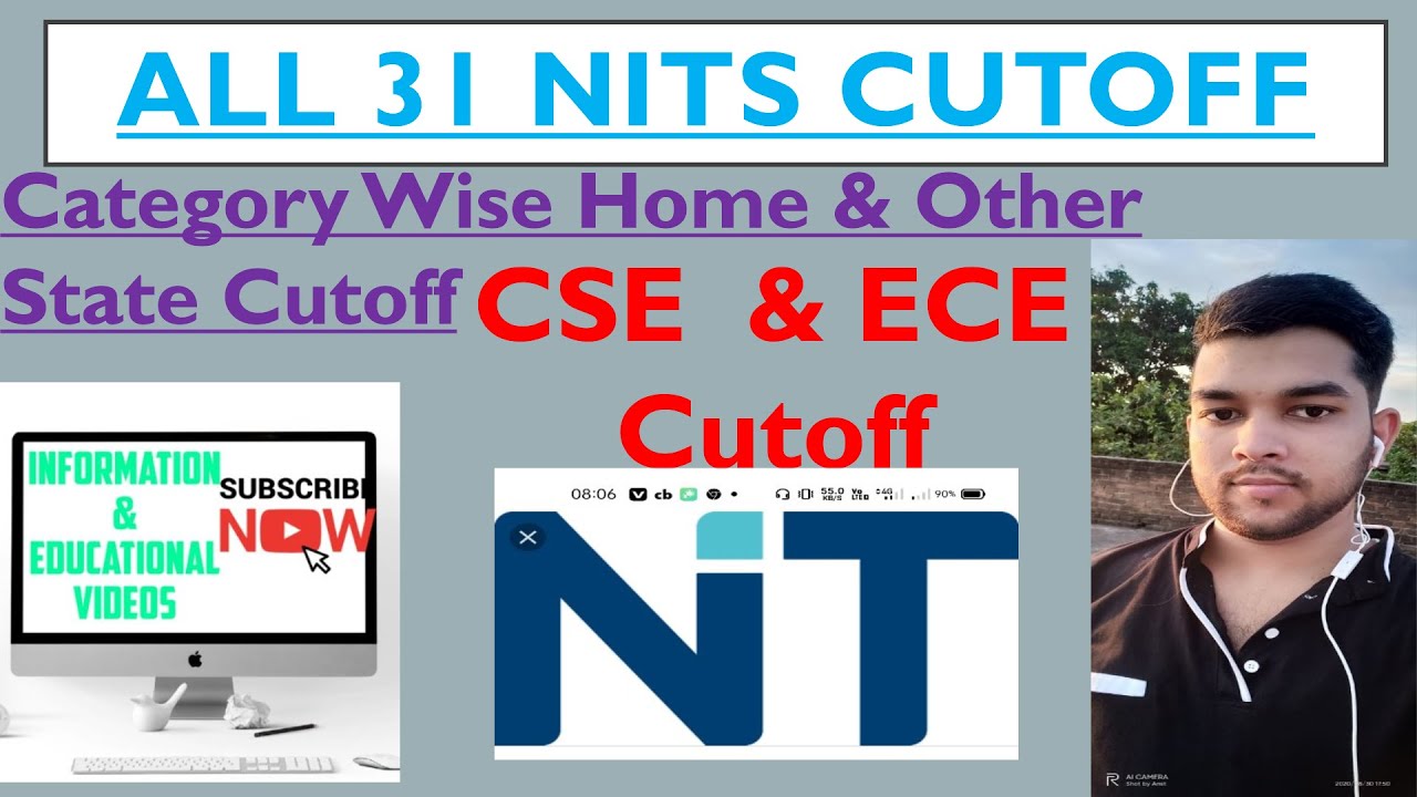 All 31 NIT's Jee Mains Cutoff | Top 10 Nit India 2021 | Nit colleges low percentile | Jee main 2021|
