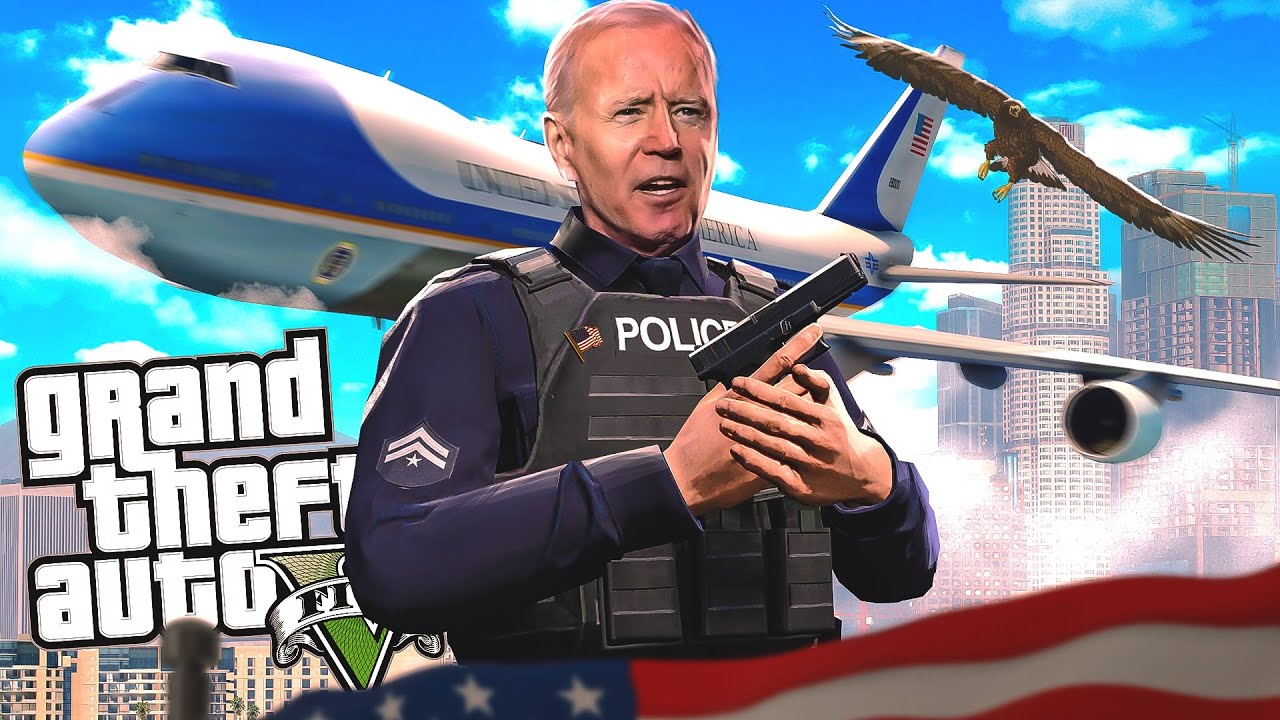 Joe Biden BECOMES A COP in GTA 5 RP!
