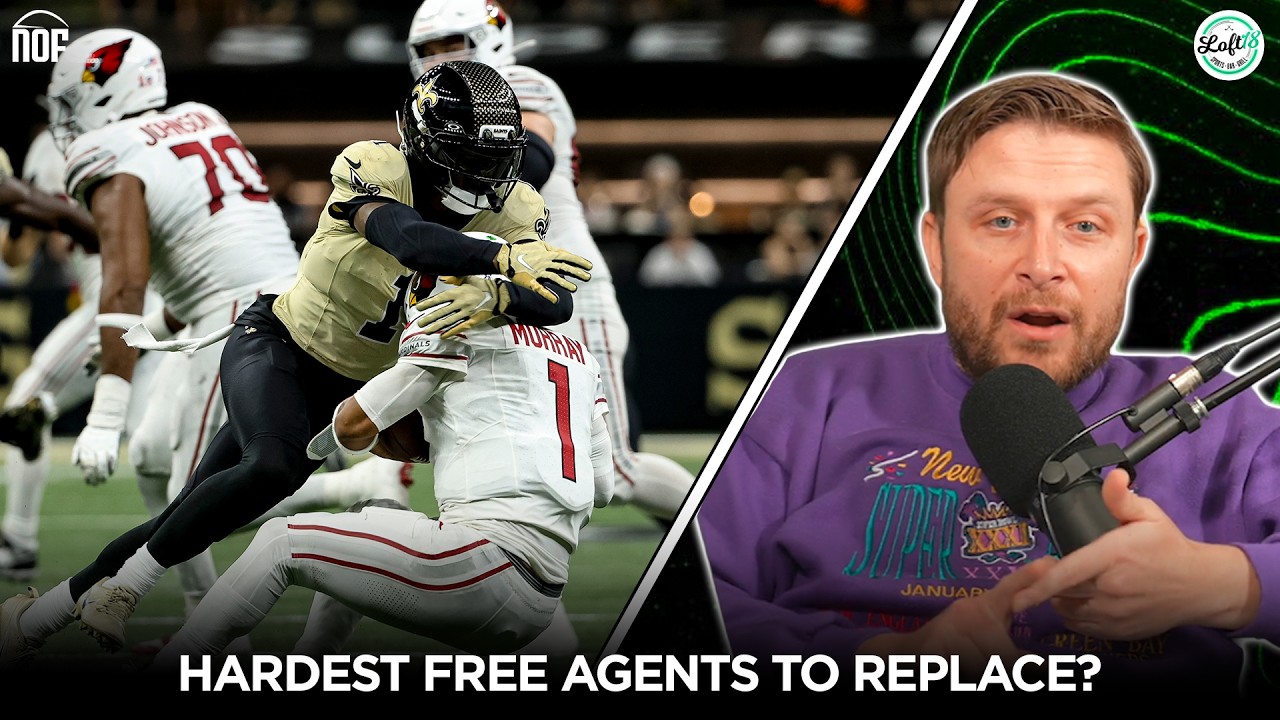Which Saints free agents are the hardest to replace?