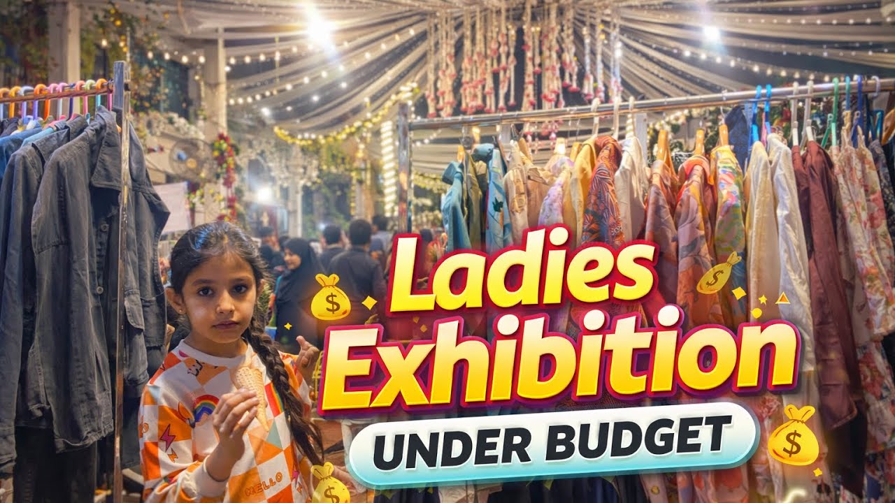Ladies Shopping Exhibition ✨ Affordable Fashion & Festive Vibes