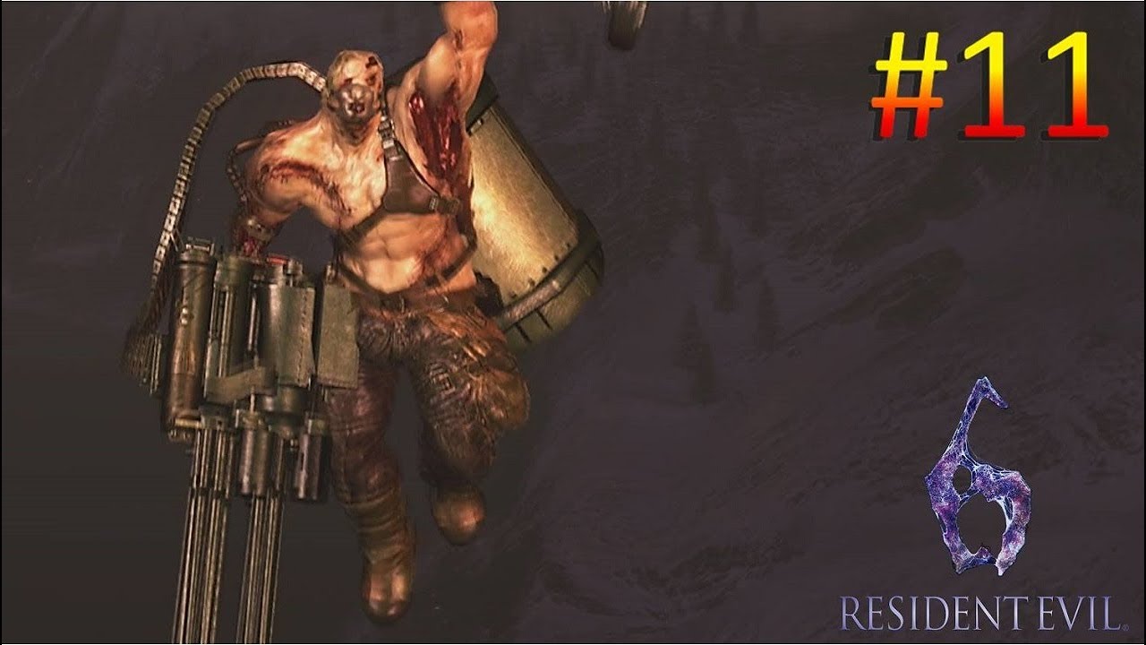 Resident Evil 6 - Ustanak Boss Fight 3