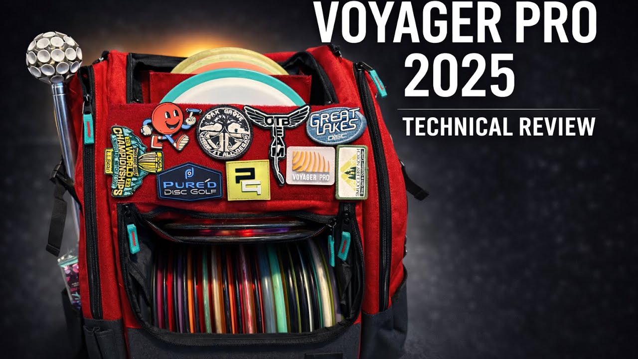 🛫 MVP Voyager Pro Disc Golf Bag Review – All the New Features! 🛫