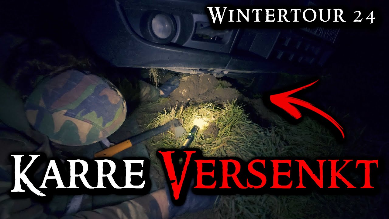 Karre VERSENKT! | Wintertour 24 | Lost Place