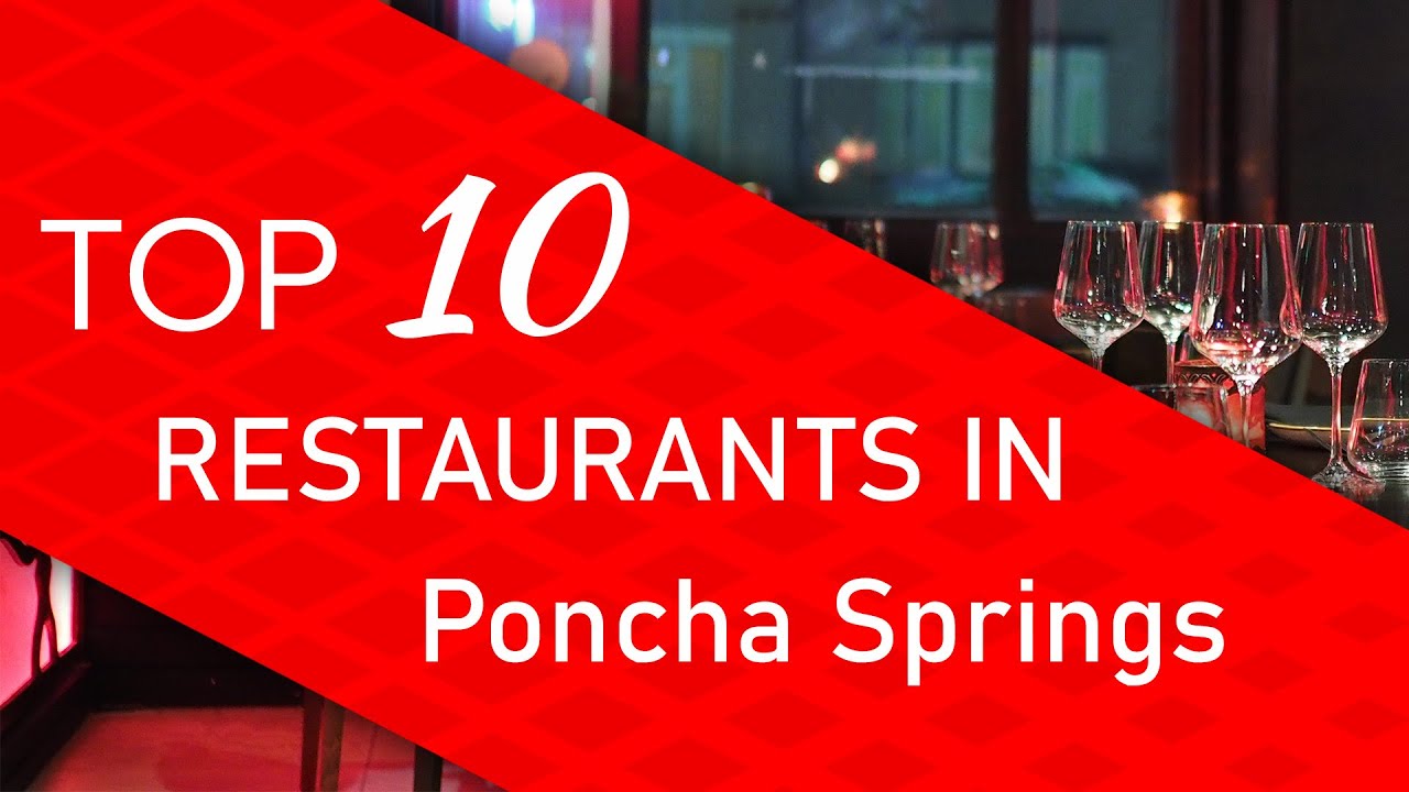 Top 10 best Restaurants in Poncha Springs, Colorado