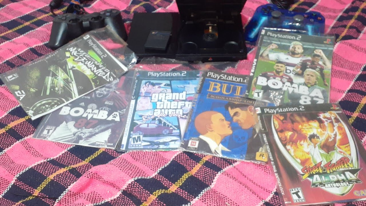 unboxing do meu novo Playstation 2