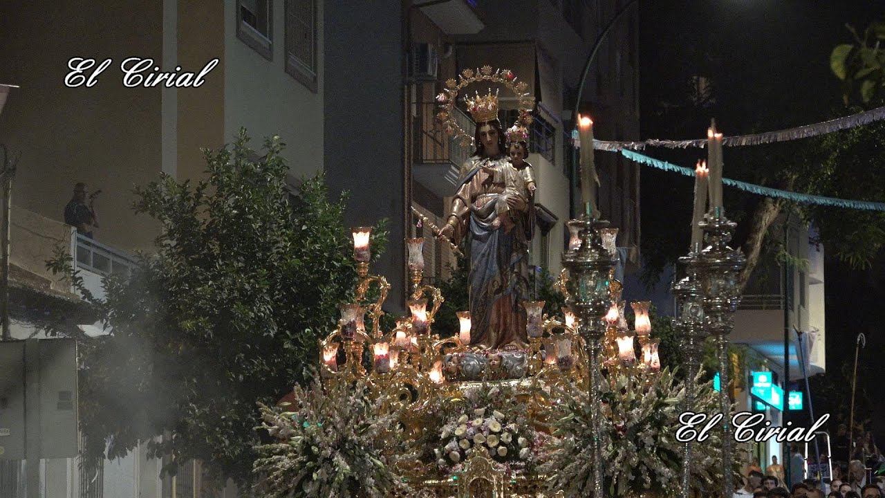 125 ANIVERSARIO MARIA AUXILIADORA MALAGA 2024 CALLES ALAMEDA BARCELO Y TENIENTE SEGALERVA RUIZ 4K