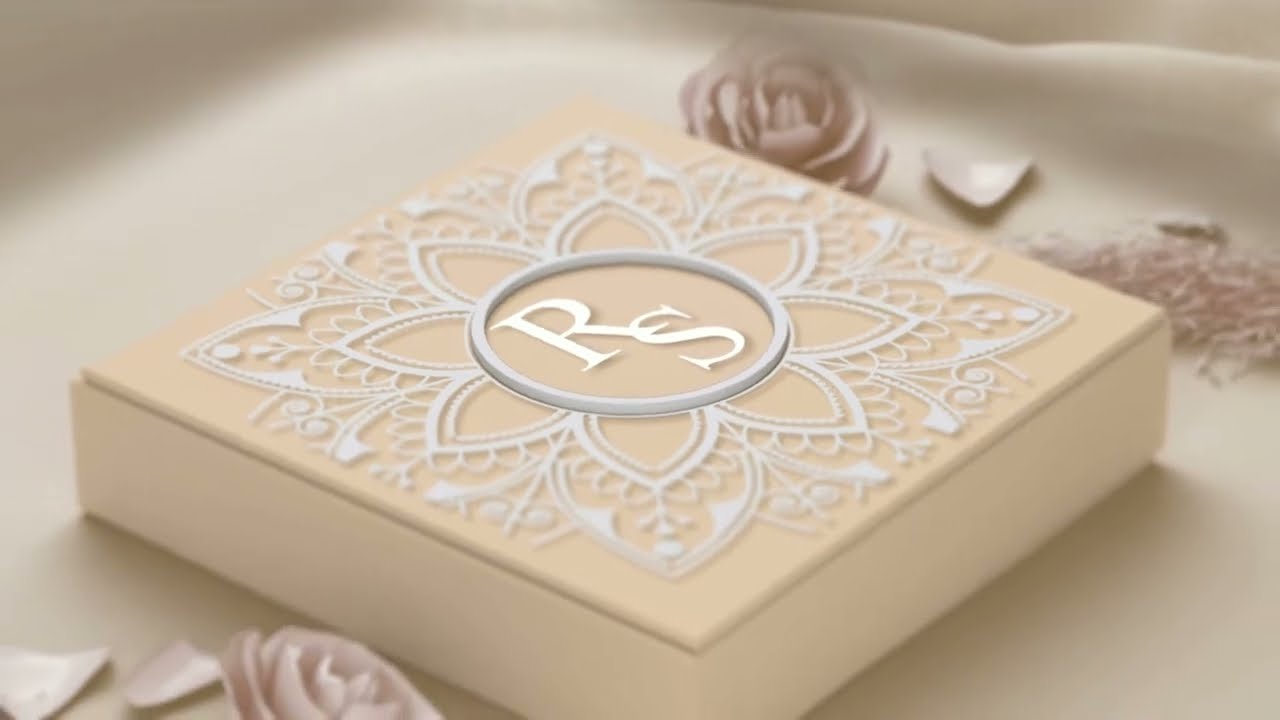 Indian 3D Wedding Invitation Box 2023 after effects ||Rb_project_06||@rbmantravideocreator